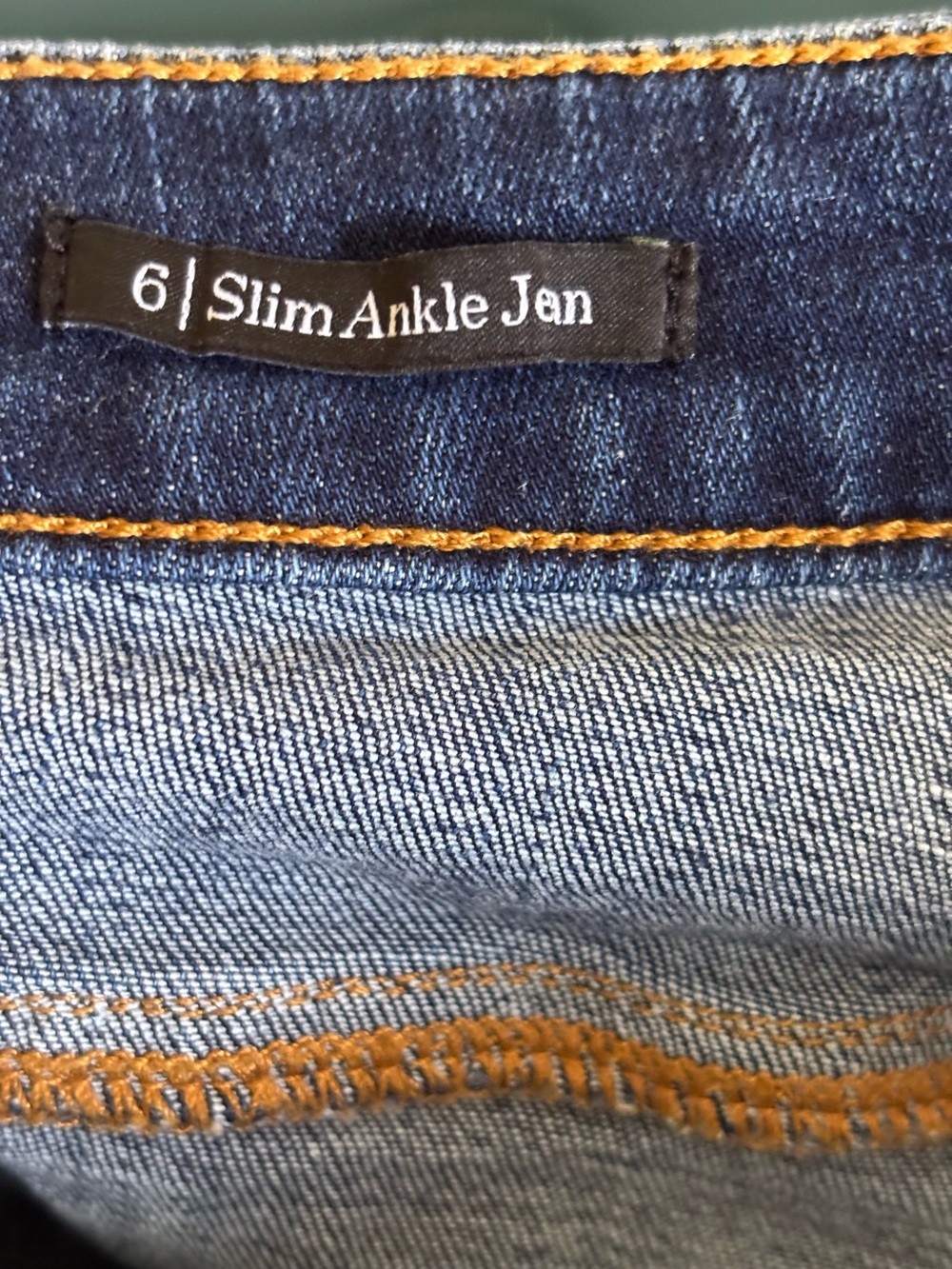 Talbots jeans slim ankle size 6 - Picture 4 of 6
